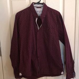 Men’s International Report slim fit shirt